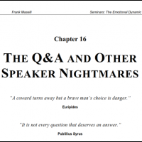 Chap. 16 - Speaker Nightmares