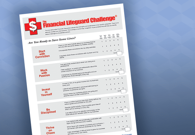 The Financial Lifeguard Challenge
