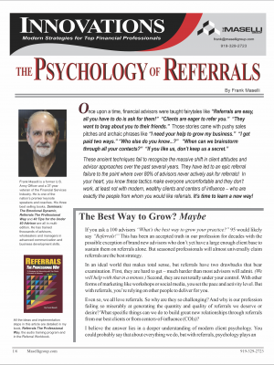 The Psychology Of Referrals