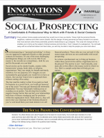 The Social Prospecting Script